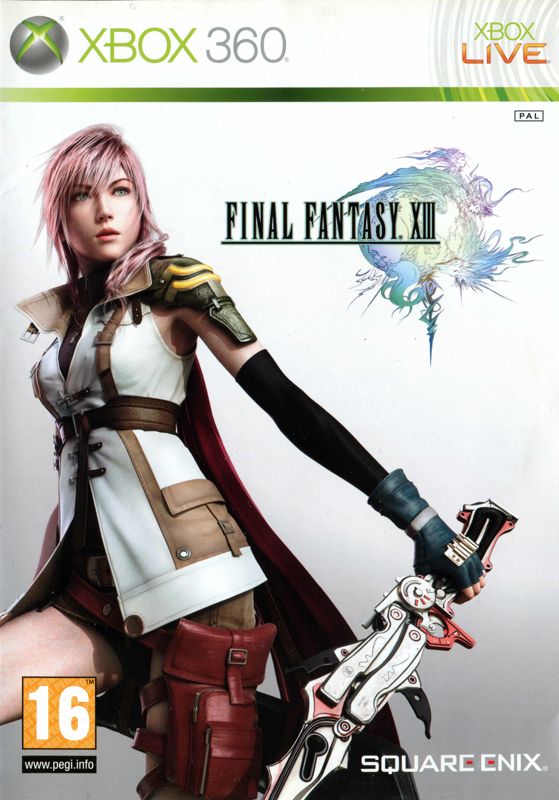 Front Cover for Final Fantasy XIII (Xbox 360)