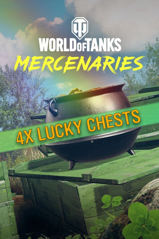 Front Cover for World of Tanks: Mercenaries - 4x Lucky Chests (Xbox One) (download release)