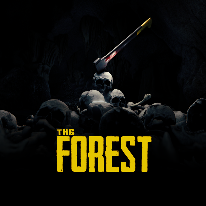 Front Cover for The Forest (PlayStation 4) (download release)