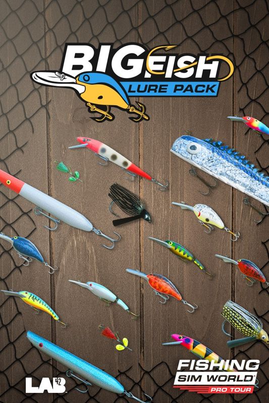Fishing Sim World: Pro Tour - Big Fish Lure Pack cover or packaging  material - MobyGames