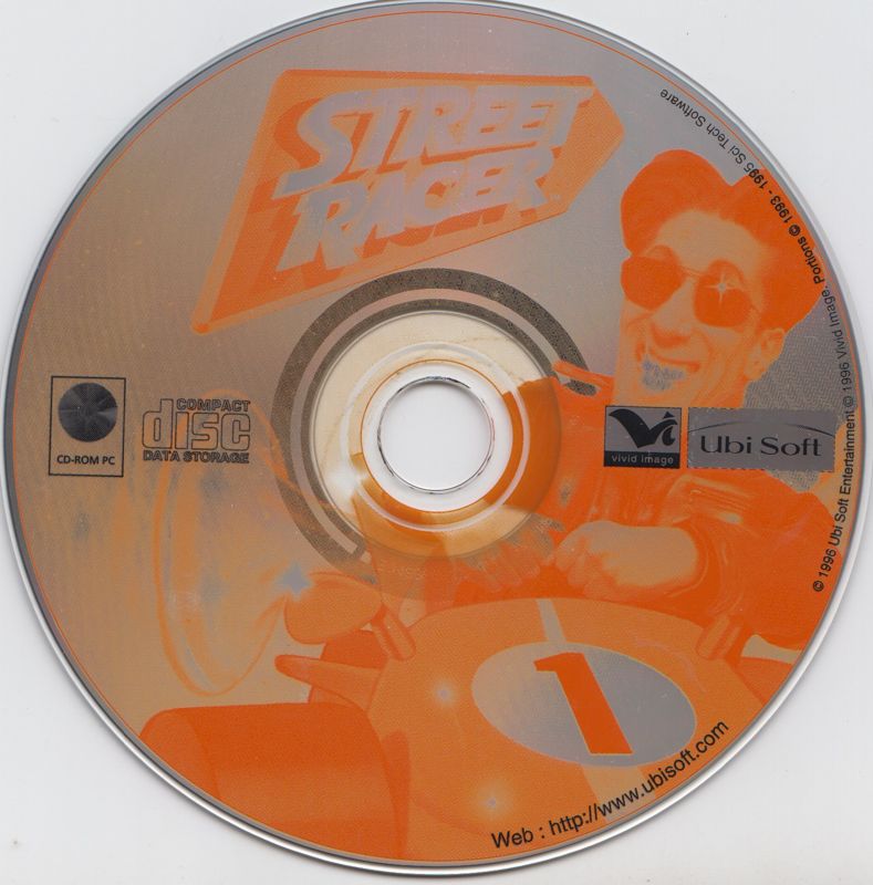 Media for Street Racer (DOS)