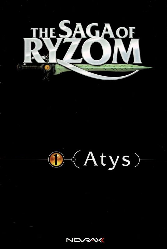 Manual for The Saga of Ryzom (Windows): Front