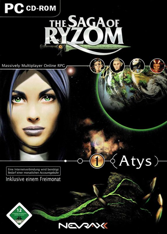 Other for The Saga of Ryzom (Windows): Keep Case - Front