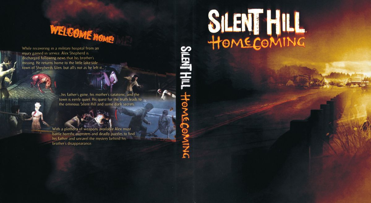 Inside Cover for Silent Hill: Homecoming (PlayStation 3): Full