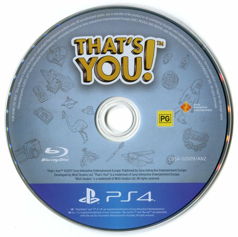 Media for That's You! (PlayStation 4)