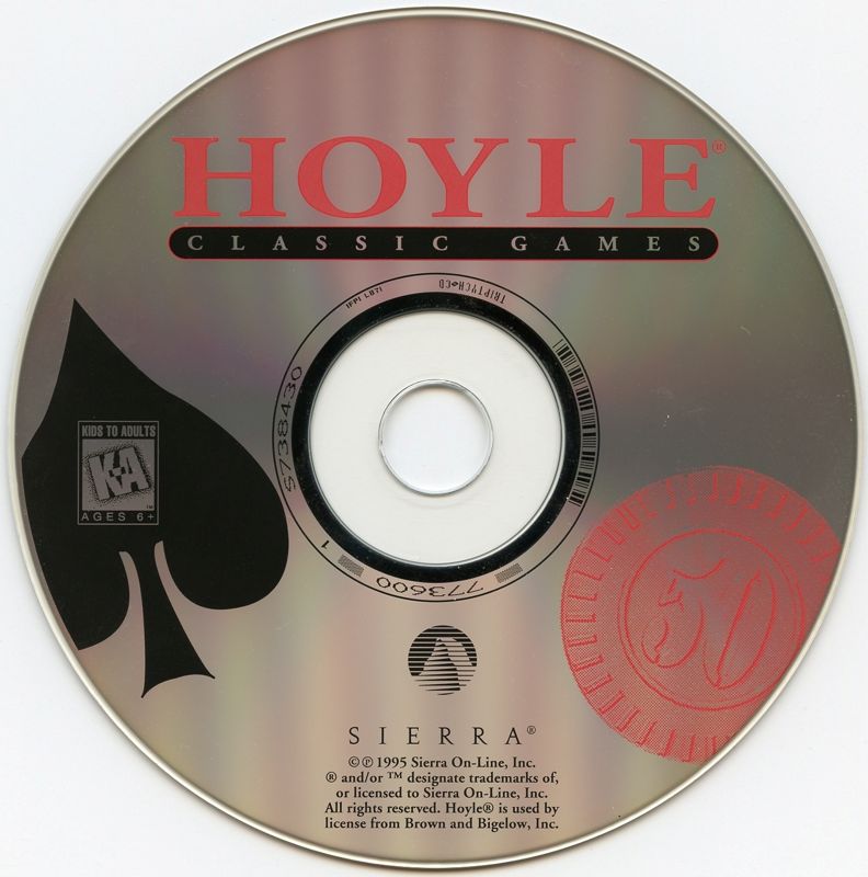 Media for Hoyle Classic Games (Windows 3.x)