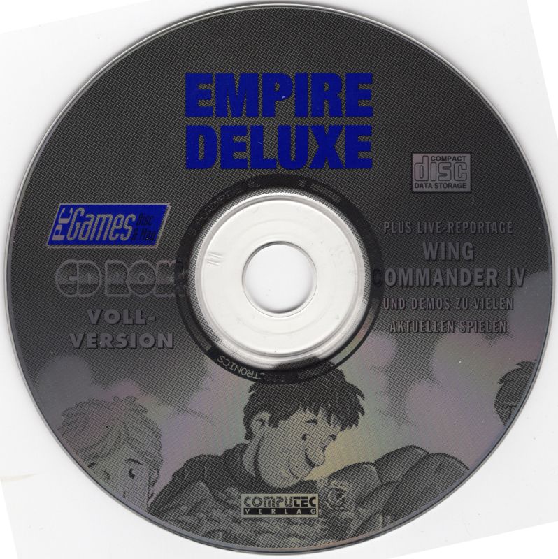 Media for Empire Deluxe (DOS) (PC Games Disc & Mag 07/1995)