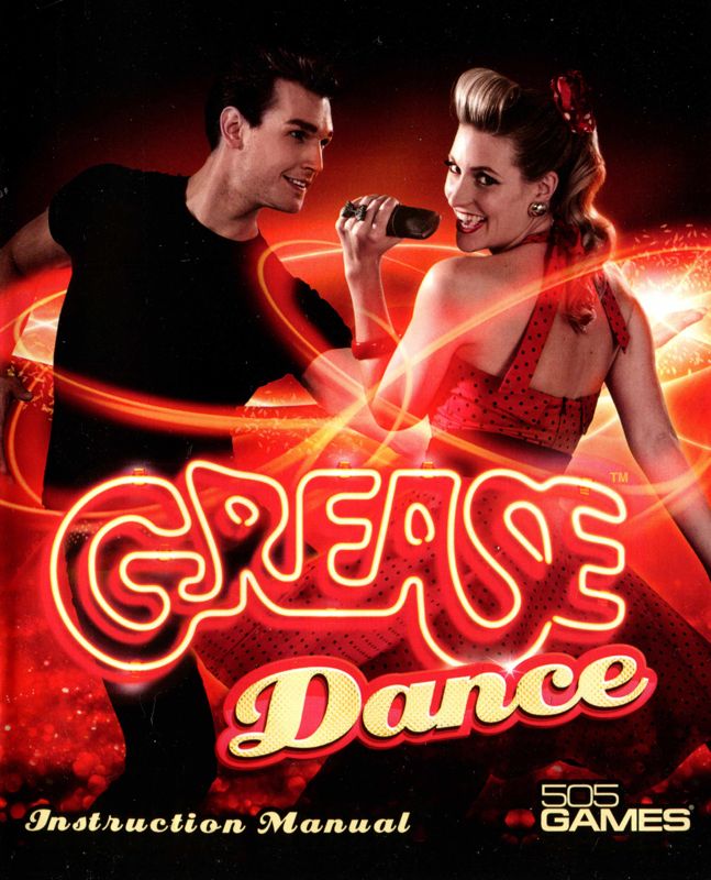 Manual for Grease Dance (PlayStation 3): Front