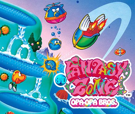 Front Cover for Fantasy Zone (Nintendo 3DS) (download release)