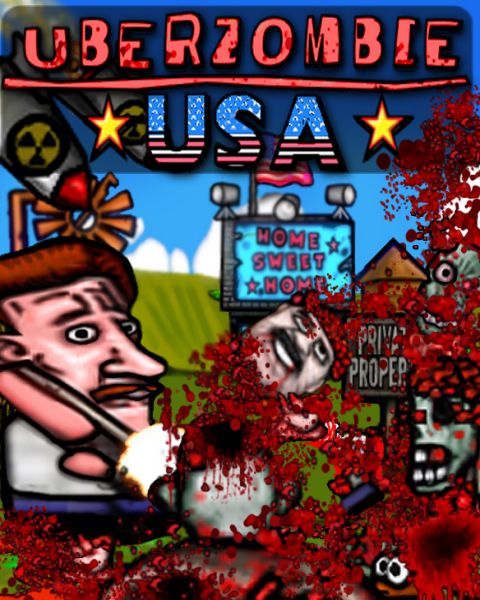 Front Cover for Uberzombie: USA (Windows) (Desura release)
