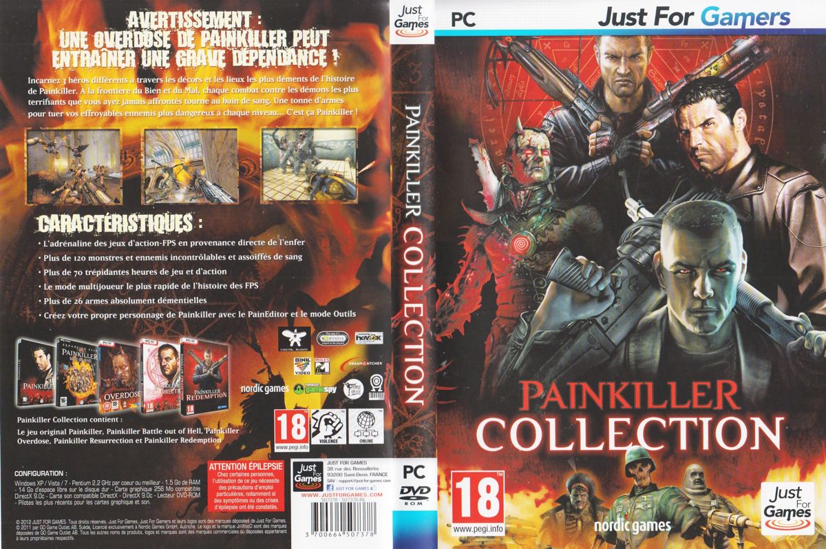 Painkiller Collection cover or packaging material - MobyGames