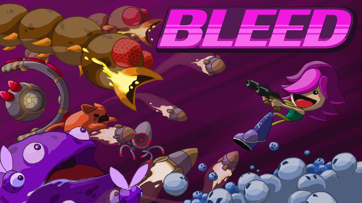 Front Cover for Bleed (Nintendo Switch) (download release): 2nd version