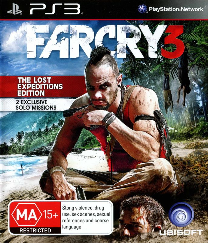 Front Cover for Far Cry 3 (The Lost Expeditions Edition) (PlayStation 3)