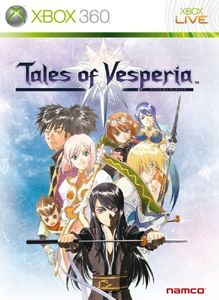Front Cover for Tales of Vesperia (Xbox 360) (Games on Demand release)