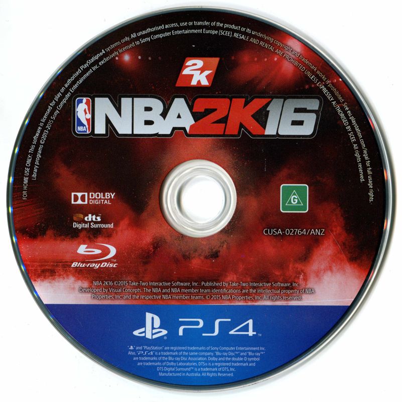 Media for NBA 2K16 (PlayStation 4)