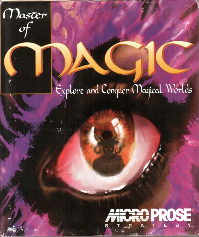 Front Cover for Master of Magic (DOS) (Floppy version)