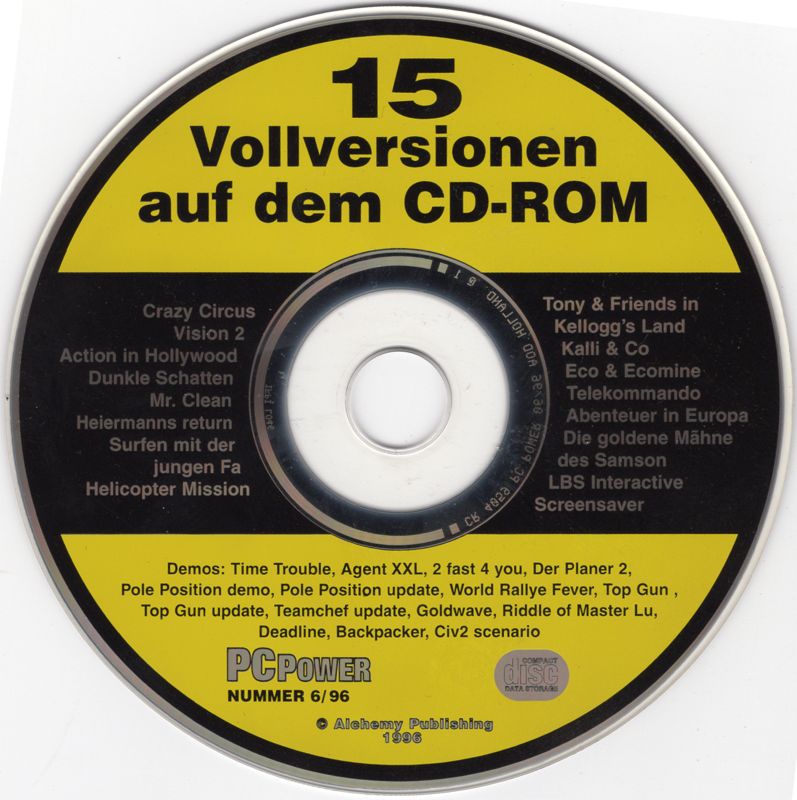 Media for Kalli & Co. (DOS) (PC Power 06/1996 covermount)