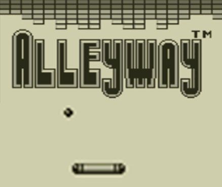 Front Cover for Alleyway (Nintendo 3DS) (download release)