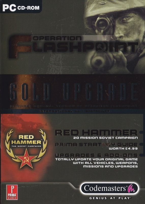 Operation Flashpoint: Gold Edition cover or packaging material - MobyGames