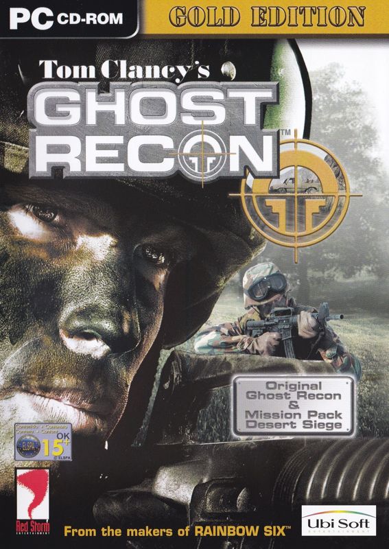 Other for Tom Clancy's Ghost Recon: Gold Edition (Windows): Keep Case Inlay: Ghost Recon Gold Edition - Front