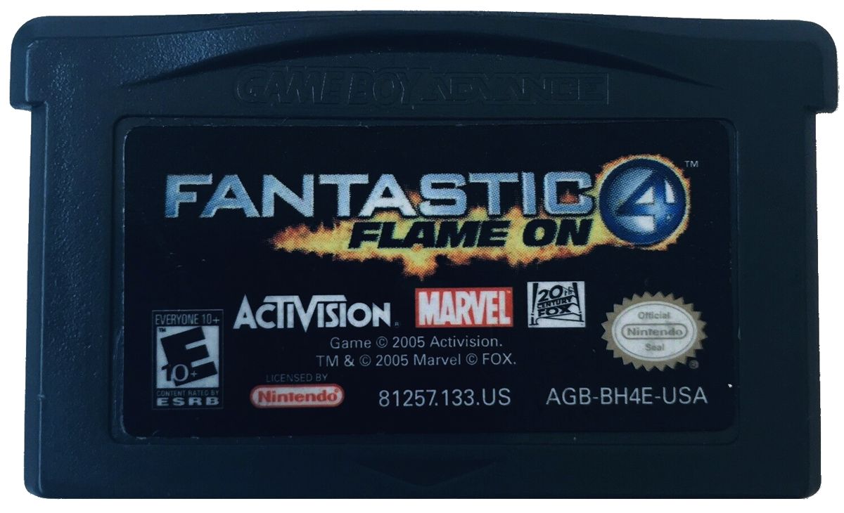 Media for Fantastic 4: Flame On (Game Boy Advance)