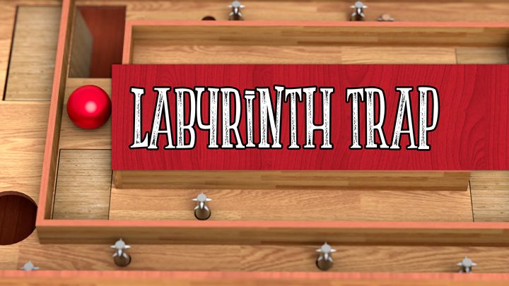 Front Cover for Labyrinth Trap (Android and Oculus Go and Windows) (Oculus store release)