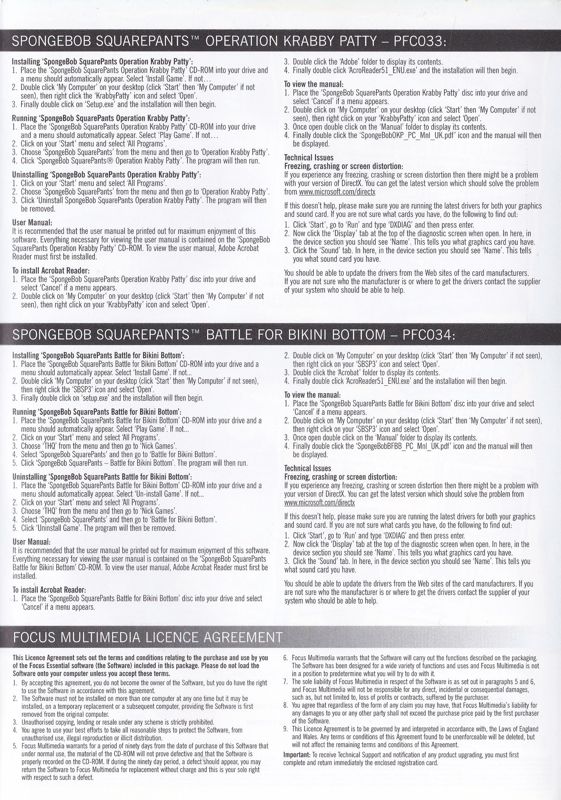 SpongeBob SquarePants Quad Pack Volume 1 cover or packaging material