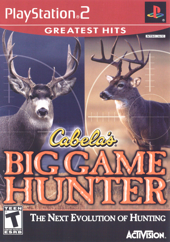 Front Cover for Cabela's Big Game Hunter (PlayStation 2) (Greatest Hits release)