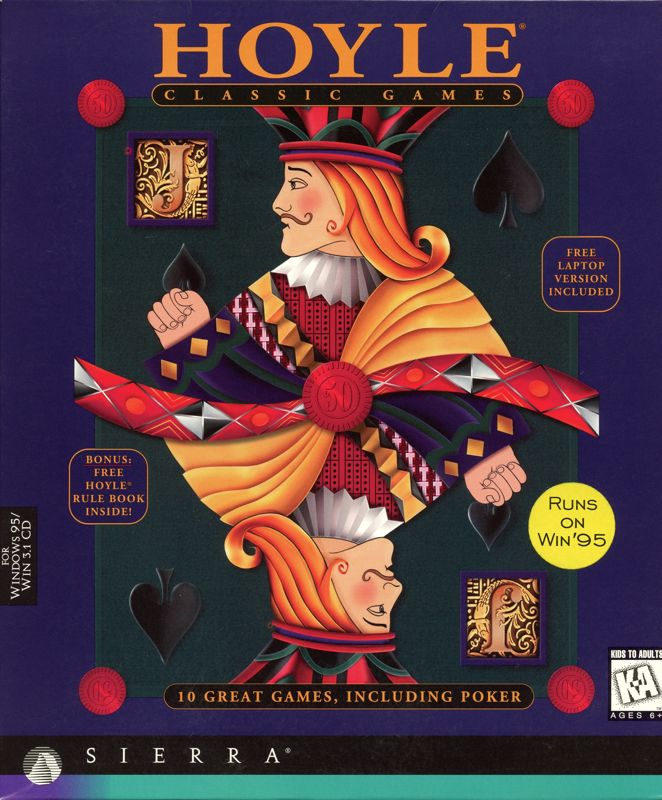 Front Cover for Hoyle Classic Games (Windows 3.x)