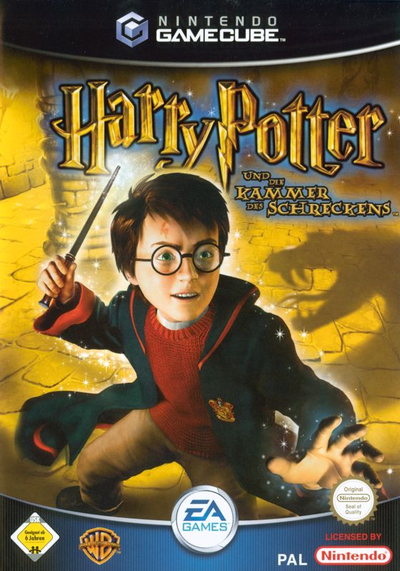 Front Cover for Harry Potter and the Chamber of Secrets (GameCube)