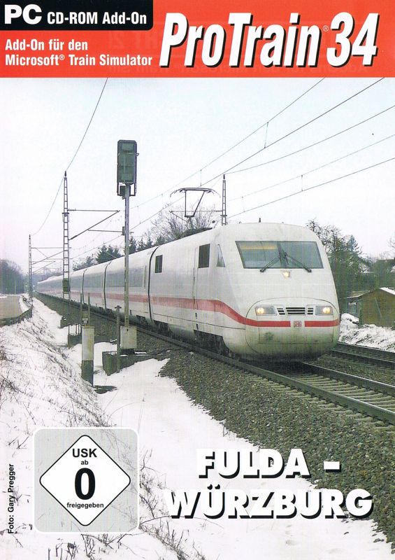 Front Cover for ProTrain 34: Fulda - Würzburg (Windows)