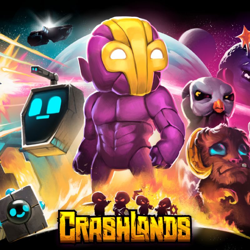 Front Cover for Crashlands (Nintendo Switch) (download release)