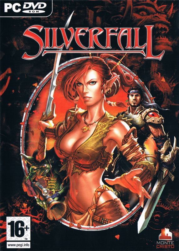 Front Cover for Silverfall (Windows)