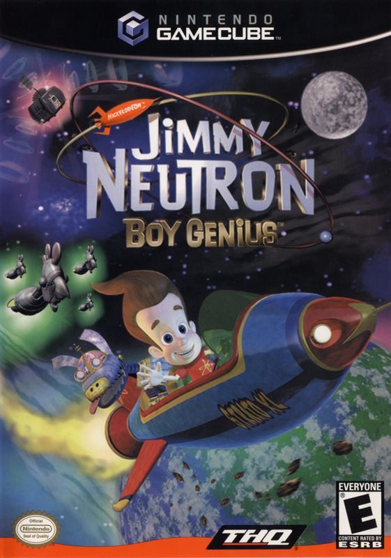 Front Cover for Jimmy Neutron: Boy Genius (GameCube)