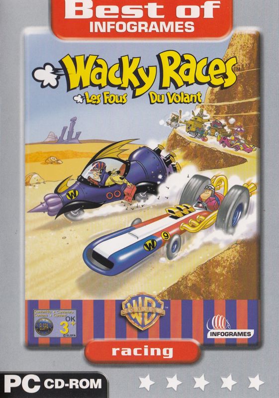 Front Cover for Wacky Races (Windows) (Best of Infogrames release)