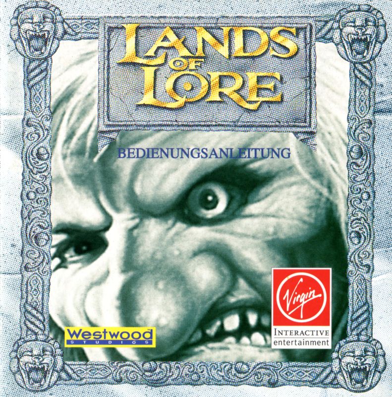 Manual for Westwood 10th Anniversary (DOS): Lands of Lore - Front