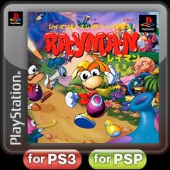 Front Cover for Rayman (PS Vita and PSP and PlayStation 3) (download release (PlayStation version))