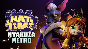 Front Cover for A Hat in Time: Nyakuza Metro (Nintendo Switch) (download release)