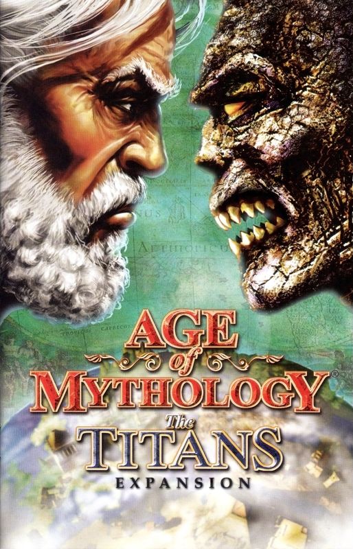 Manual for Age of Mythology: The Titans (Windows): Front