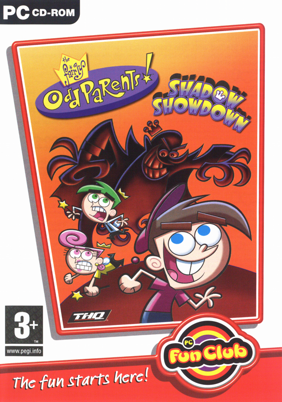 Front Cover for The Fairly OddParents!: Shadow Showdown (Windows) (PC Fun Club release)