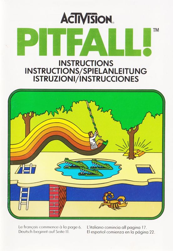 Pitfall! cover or packaging material MobyGames