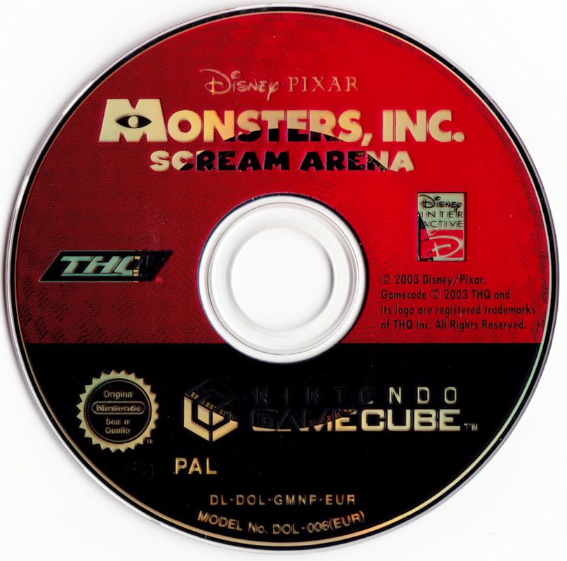 Media for Disney•Pixar Monsters, Inc.: Scream Arena (GameCube)