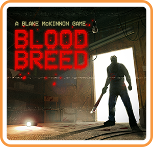 Front Cover for A Blake McKinnon Game: Blood Breed (Nintendo Switch) (download release): 1st version
