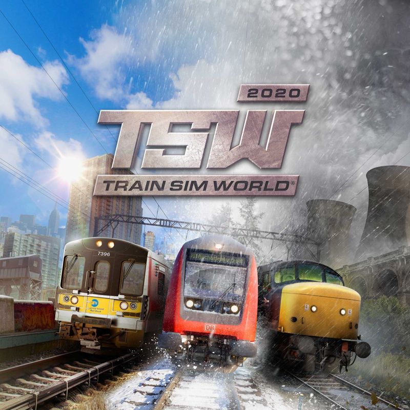 Front Cover for Train Sim World (PlayStation 4) (download release): Train Sim World 2020