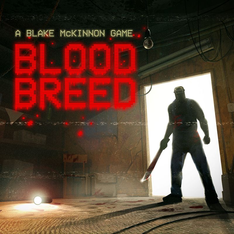 Front Cover for A Blake McKinnon Game: Blood Breed (Nintendo Switch) (download release)