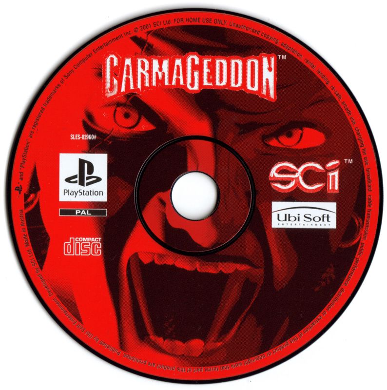 Media for Carmageddon (PlayStation) (Ubisoft eXclusive release)