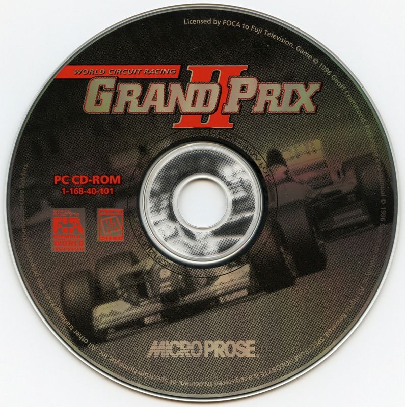 Media for Grand Prix II (DOS)