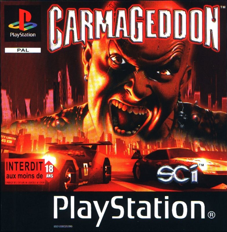Front Cover for Carmageddon (PlayStation)