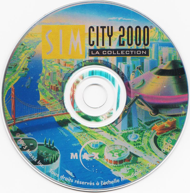 Media for SimCity 2000: CD Collection (DOS) (Includes a special offer: a chance to win a professional NEC printer)