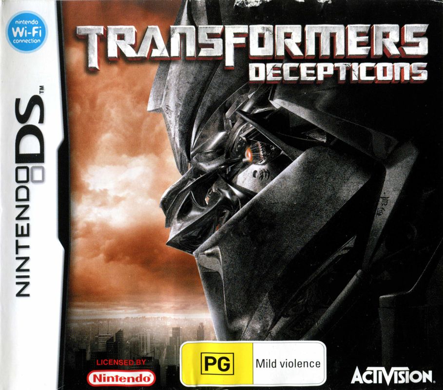 Front Cover for Transformers: Decepticons (Nintendo DS)